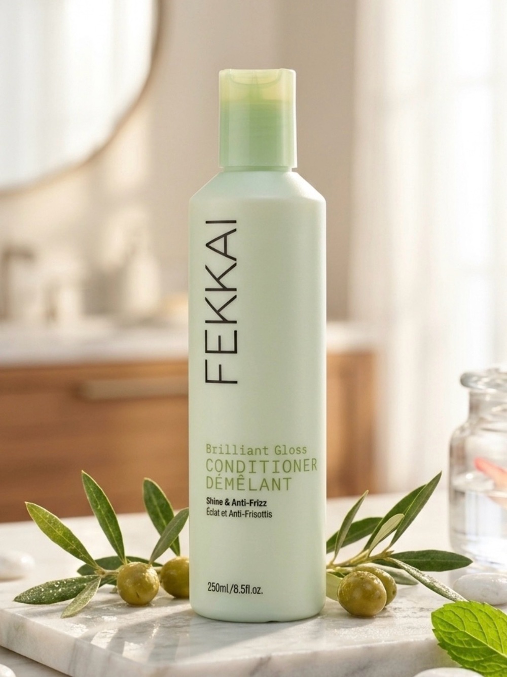 FEKKAI Brilliant Gloss Conditioner Shine & Anti-Frizz 8.5 fl oz/250 mL